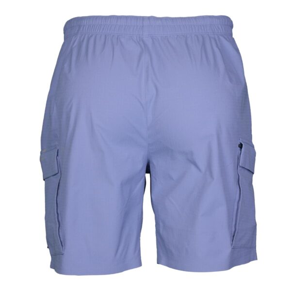 Gravel Shorts Herren P-Cruise in Stahlblau, Rückansicht