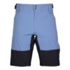MTB Shorts Herren P-Bounce 4.0 in Stahlblau, Vorderansicht