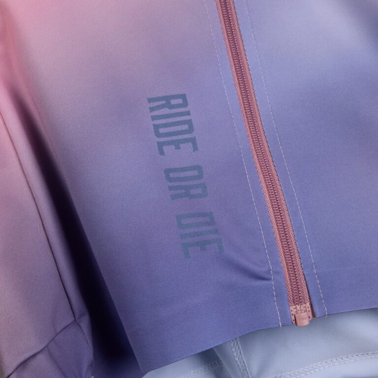 Radtrikot Damen P-Mystery W in Pale Iris, Detailansicht 3