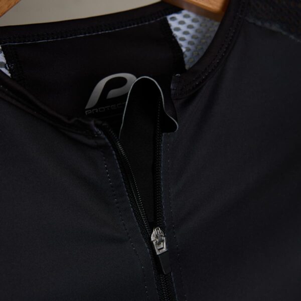 Radtrikot Damen P-Mystery W in Schwarz, Detailansicht 11