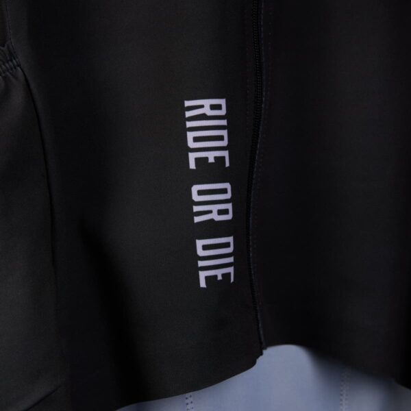 Radtrikot Damen P-Mystery W in Schwarz, Detailansicht 13