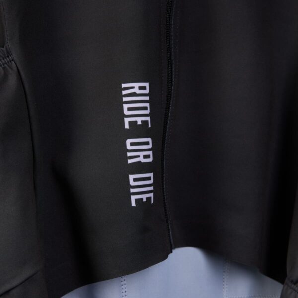 Radtrikot Damen P-Mystery W in Schwarz, Detailansicht 14