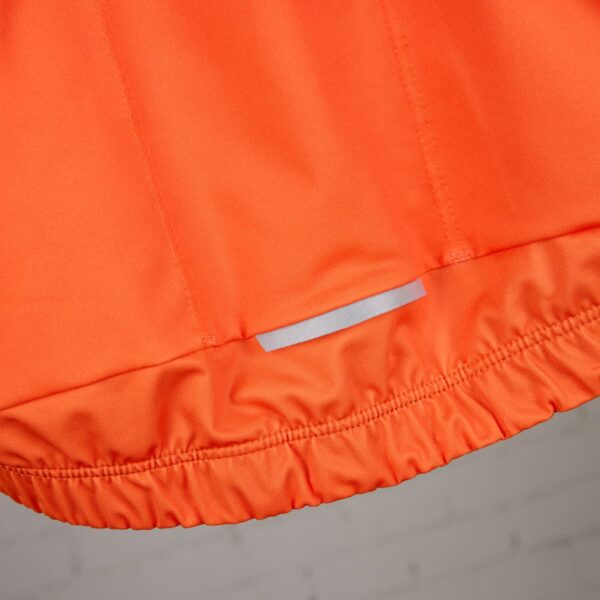 Gravel Trikot Herren P-Stone Dust in Feuerrot, Detailansicht 9