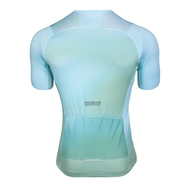 Trikot Herren P-Mystery in Soft Teal, Rückansicht