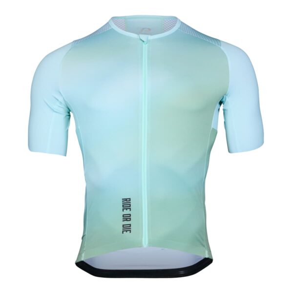 Trikot Herren P-Mystery in Soft Teal, Vorderansicht