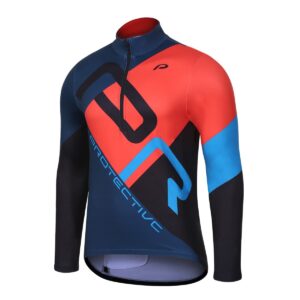 Langarmtrikot Herren P-Henry Lee in Dunkelblau, Vorderansicht