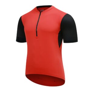 Trikot Herren P-Move in Feuerrot, Vorderansicht