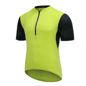 Trikot Herren P-Move in Limette, Vorderansicht