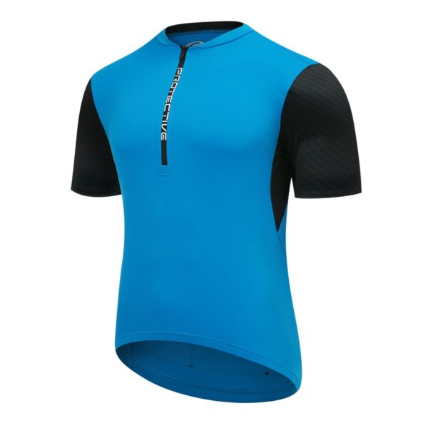 Trikot Herren P-Move in Blau, Vorderansicht