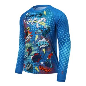 Shirt Herren P-Boom !!! in Blau, Vorderansicht