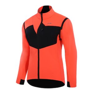 Softshelljacke Damen P-Fix me W in Koralle, Vorderansicht