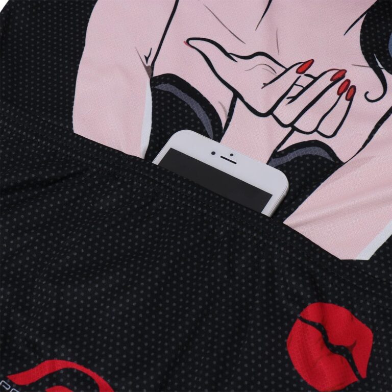 Trikot Damen P-Sweet Jane in Schwarz, Detailansicht