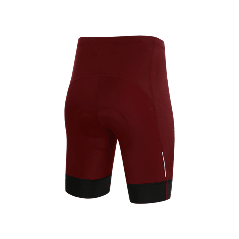 Radhose Damen P-Icon W in Tiefrot, Rückansicht
