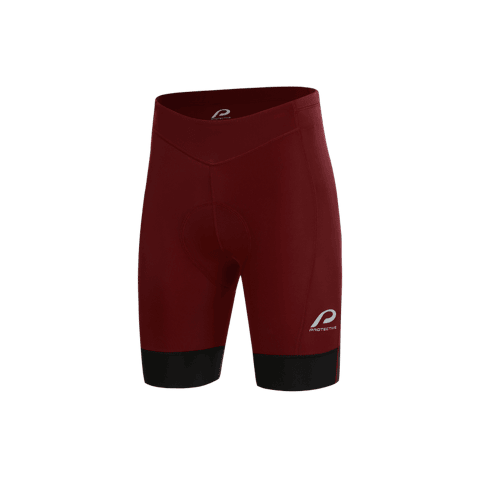 Radhose Damen P-Icon W in Tiefrot, Vorderansicht