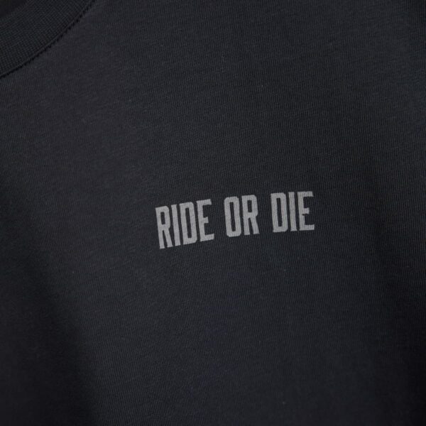 T-Shirt Damen P-Lucky W in Schwarz, Detailansicht 3