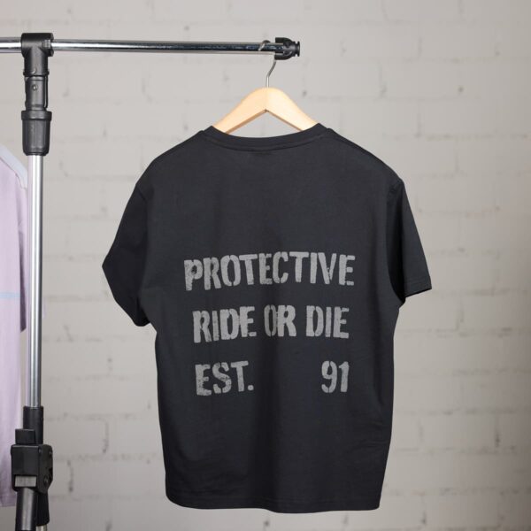 T-Shirt Damen P-Lucky W in Schwarz, Detailansicht 7
