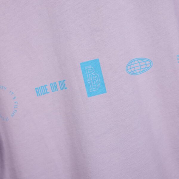 T-Shirt Damen P-Lucky W in Violett, Detailansicht 22