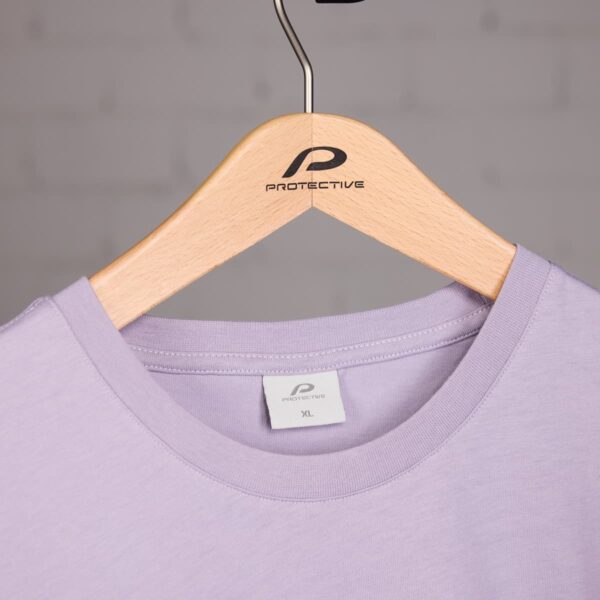 T-Shirt Damen P-Lucky W in Violett, Detailansicht 3