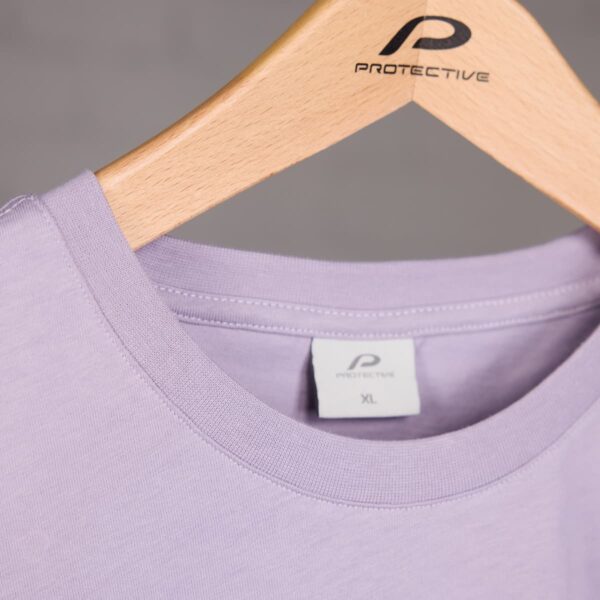 T-Shirt Damen P-Lucky W in Violett, Detailansicht 4