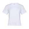 T-Shirt Damen P-Lucky W in Weiß, Vorderansicht