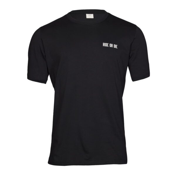 T-Shirt Herren P-Lucky in Schwarz, Vorderansicht