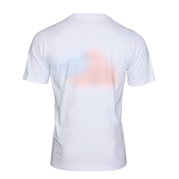 T-Shirt Herren P-Lucky in Weiß, Rückansicht