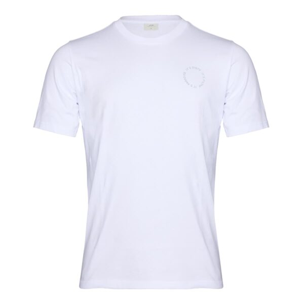 T-Shirt Herren P-Lucky in Weiß, Vorderansicht
