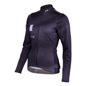 Gravel Langarmtrikot Damen P-Mystery LS W in Schwarz, Seitenansicht