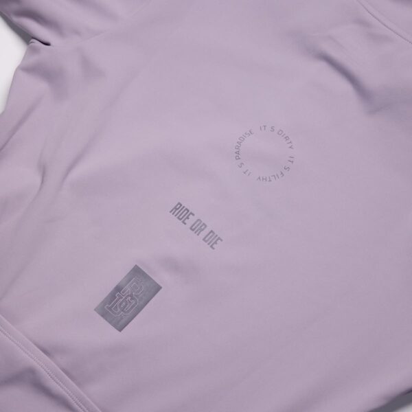Langarmtrikot Damen P-Drift W in Violett, Detailansicht 5