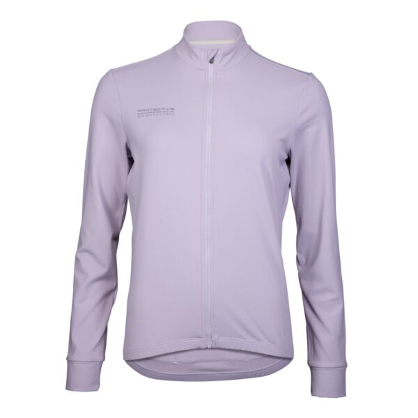 Langarmtrikot Damen P-Drift W in Violett, Vorderansicht