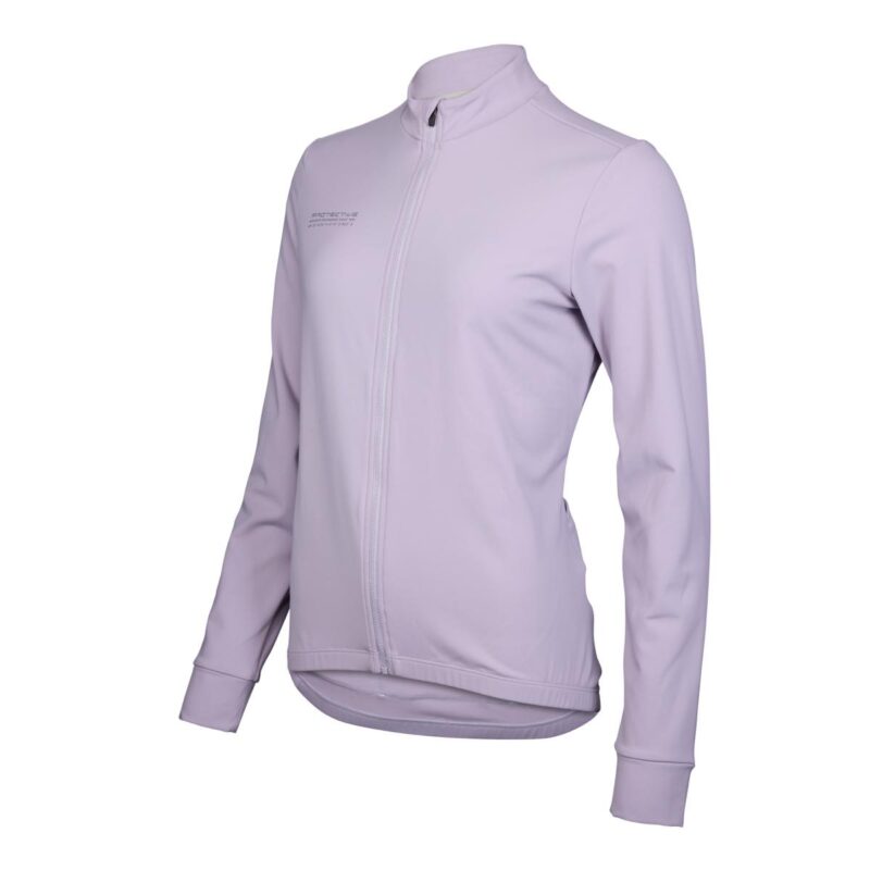 Langarmtrikot Damen P-Drift W in Violett, Seitenansicht