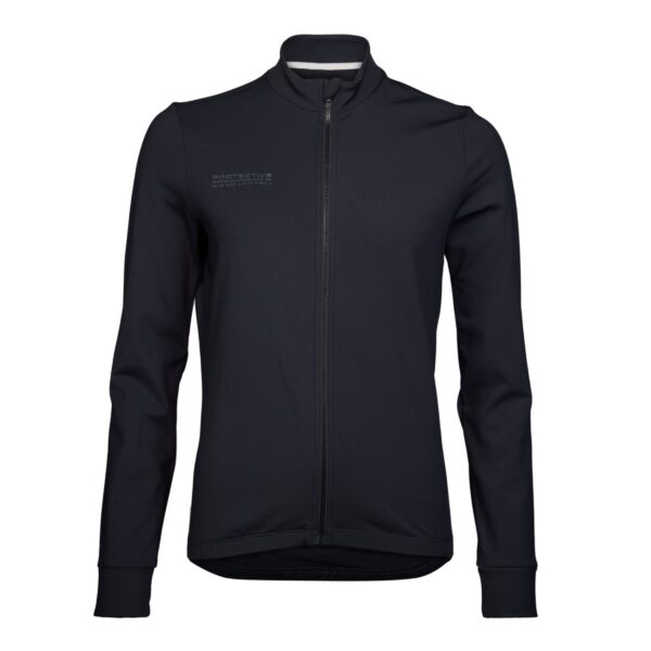 Langarmtrikot Damen P-Drift W in Schwarz, Vorderansicht