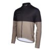Langarmtrikot Herren P-Minds Eye in Braun, Seitenansicht