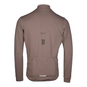 Langarmtrikot Herren P-Drift in Braun, Rückansicht