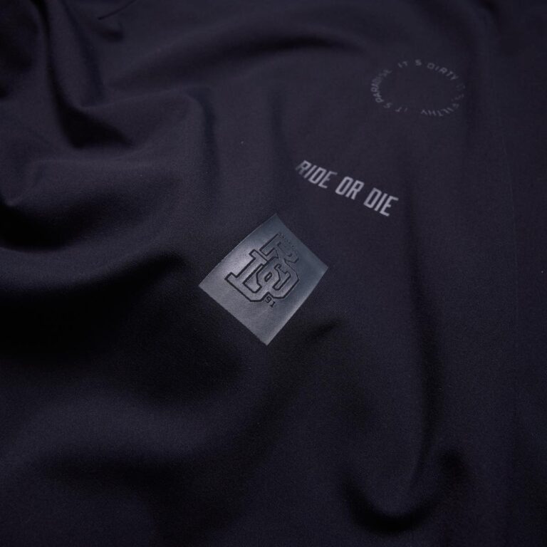 Langarmtrikot Herren P-Drift in Schwarz, Detailansicht 3