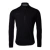 Langarmtrikot Herren P-Drift in Schwarz, Vorderansicht