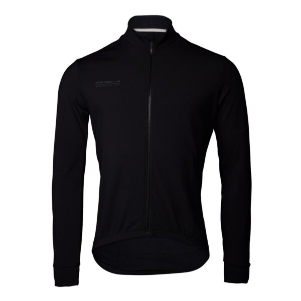Langarmtrikot Herren P-Drift in Schwarz, Vorderansicht